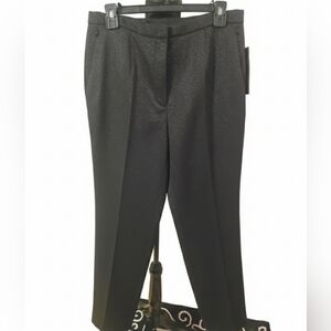 New Escada Black sparkle Dress Pants Womens size 40 EU or size 10 US